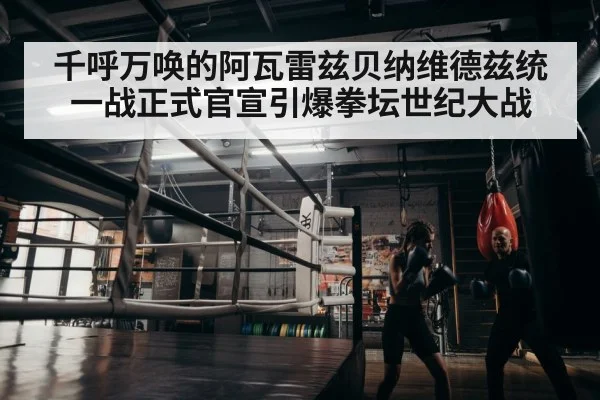 千呼万唤的阿瓦雷兹贝纳维德兹统一战正式官宣引爆拳坛世纪大战